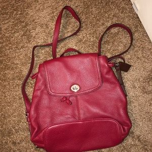 coach backpack/purse
